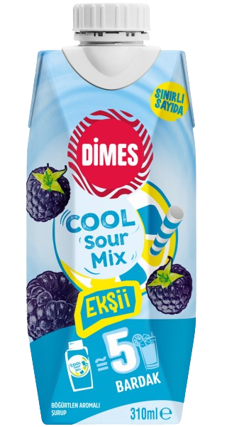 Dimes Cool Sour Mix Böğürtlen
